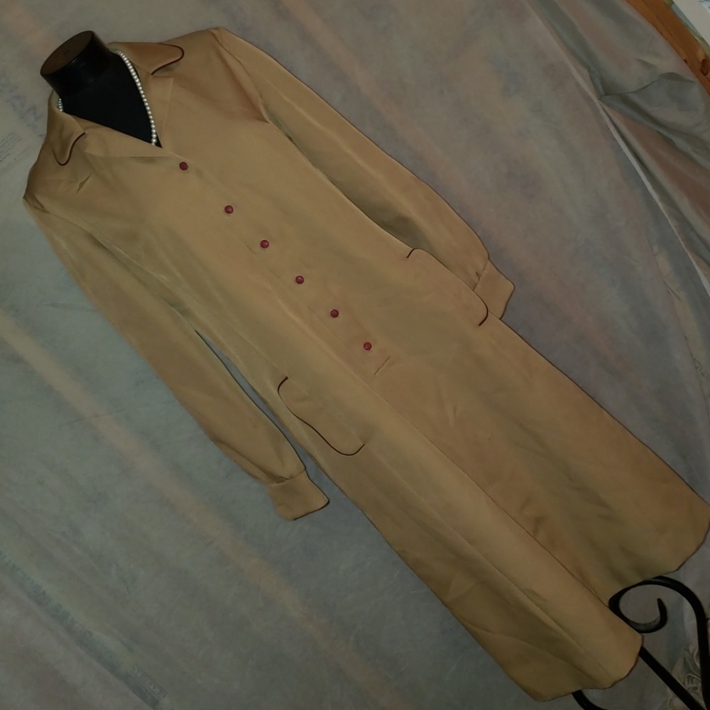 Vintage tan Herman Marcus Dallas size 16